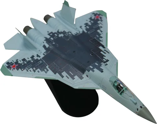 Miniatura 3 de Sukhoi Su-57 1/100 Modelo de avión fundido a troquel