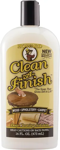 Miniatura 5 de HOWARD CF0016 Clean-A-Finish - Limpiador de madera y tapicería para muebles, limpieza de alfombras, removedor de manchas, botella fácil de verter