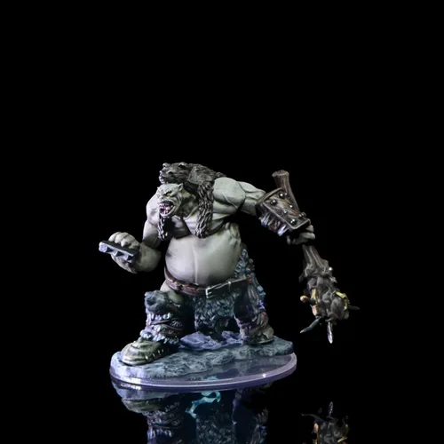Miniatura 6 de WizKids D&D Frameworks: Ogro - Sin pintar y sin ensamblar