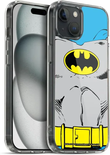 Miniatura 156 de Head Case Designs Funda de gel con licencia oficial de Batman DC Comics Bat Signal Logos [protección de grado militar] compatible con Apple iPhone 7