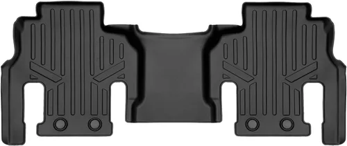Miniatura 24 de SMARTLINER Juego de alfombrillas de 3 filas de ajuste personalizado para todo tipo de clima, compatible con Jeep Grand Wagoneer 2022-2025