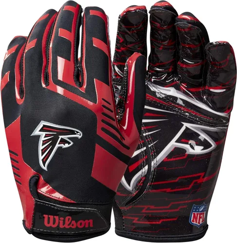 Miniatura 22 de Wilson NFL - Guantes de fútbol americano con ajuste elástico, tallas para jóvenes y adultos