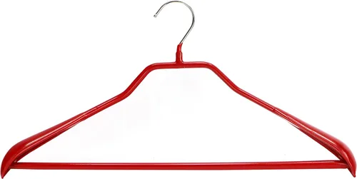Miniatura 21 de Mawa by Reston Lloyd BodyForm Series - Percha de ropa antideslizante que ahorra espacio con barra para pantalones, 16-1/2 pulgadas, estilo 42/LS