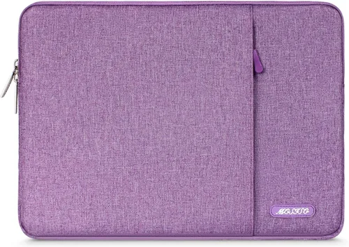 Miniatura 40 de MOSISO Funda vertical de poliéster con bolsillo para laptop de 15, 15.6 y 16 pulgadas, para computadora MacBook Pro 16 M4, M3, M2 y M1, HP, Acer