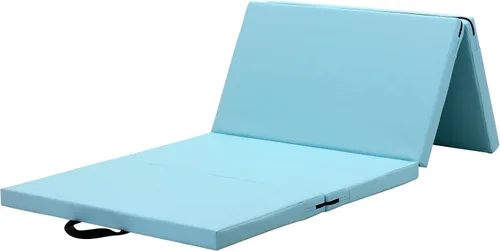 Miniatura 12 de KaRaDaStyle - Alfombrilla de gimnasia plegable de 71"x31"x2" para estiramiento, entrenamiento muscular, para niños, barra horizontal de juego
