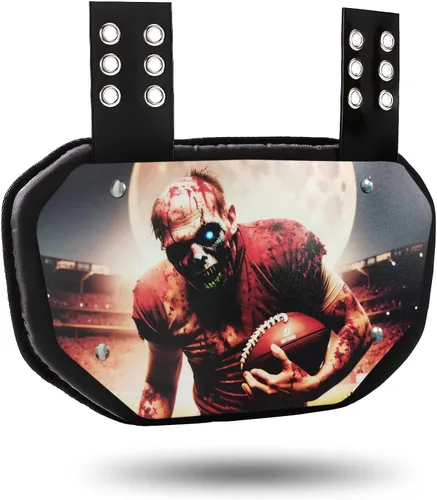 Miniatura 2 de Placa trasera de fútbol, almohadillas de espalda baja para jugadores de fútbol, protector trasero, adulto