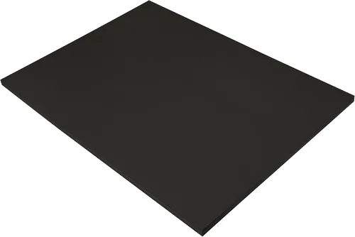 Prang (Formerly SunWorks) - Papel de construcción, negro, 18 x 24 pulgadas, 50 hojas