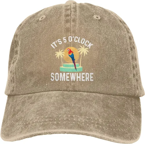 Miniatura 42 de Philysonic 5 Oclock Somewhere Hat It is 5 Oclock Somewhere Hat Gorra de béisbol para mujer, gorra de moda