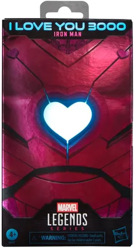 Miniatura 2 de Marvel Legends Series I Love You 3000 Iron Man, figura de acción coleccionable de 6 pulgadas para regalo