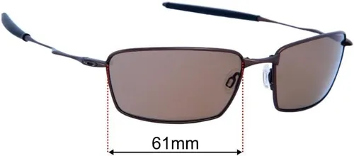 Miniatura 3 de Sunglass Fix Replacement Sunglass Lenses Compatible for Oakley Square Whisker 61mm