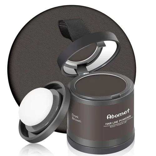 Miniatura 24 de Abomet Polvo Capilar Oculta Instantáneamente la Pérdida de Cabello, Polvo de Color de Cabello para Retoque de Raíces, Complementos Capilares
