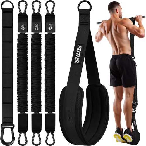Miniatura 10 de KUTIZE Pull Up Assistance Bands, Pull Up Bar Resistance Bands, Pull Up Bands for Enhanced Strength Training, Muscle Training, 3 Heavy-Duty