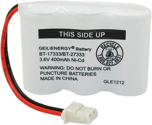 BT-17333 BT-27333 - Batería recargable para teléfono celular 2/3AA 3.6V NI-CD, batería inalámbrica compatible con Vtech BT17333 BT27333 BT-17233