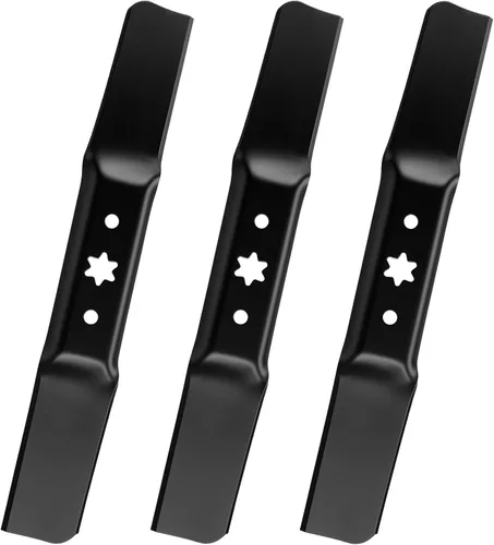 Miniatura 9 de Cuchillas para cortacésped de repuesto 942-05052A 742-05052A compatibles con MTD/Cub Cadet/Troy-Bilt 50 pulgadas cubierta RZT XT1 ZT1 LT50 XT2 ZT2