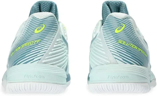 Miniatura 7 de ASICS Zapatillas de tenis Solution Speed FlyteFoam 2 para mujer 3-Calmante Mar Gris Azul