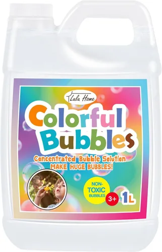 Miniatura 11 de Solución concentrada de burbujas Lulu Home, repuesto de 1 L/33.8 onzas para máquinas de burbujas, varitas gigantes y sopladores - hasta 2.5 galones