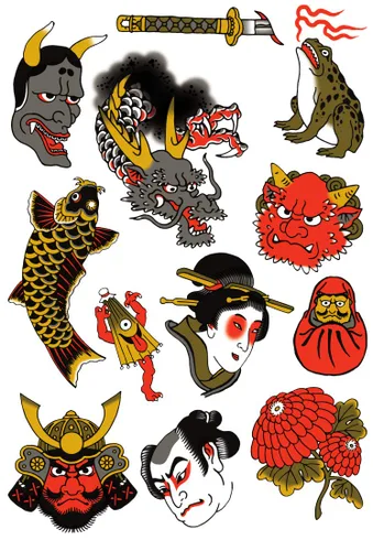 Miniatura 13 de Tatsy Juego de chicano, calcomanía temporal de tatuaje para hombres y mujeres, tatuajes falsos de temperatura corporal, chicana, vato, latín