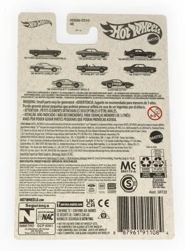Miniatura 2 de Hot Wheels '86 Monte Carlo SS - Aduanas de vuelo - blanco