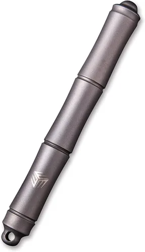 Miniatura 5 de WeKnife Syrinx - Bolígrafo de metal de titanio, bolígrafo ligero ejecutivo de lujo, con 2 coleccionistas de recarga de tinta negra extra, bolígrafos
