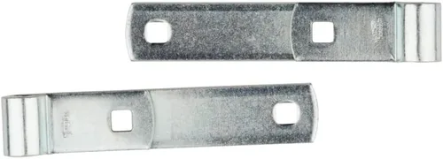 Miniatura 3 de National Hardware N130-005 290BC Gancho de tornillo/Bisagra de Correa Chapado en Cinc, 6", 2 Paquete