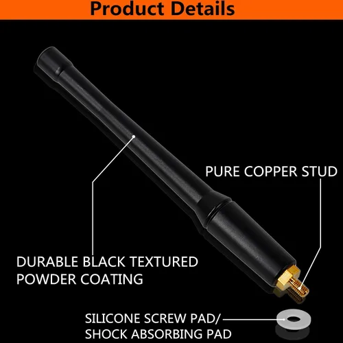 Miniatura 4 de YOCTM Moldura corta todoterreno de 6 pulgadas para Jeep Wrangler JK JL JLU JT Rubicon Sahara Sport 2007-2024 Shorty 1 paquete