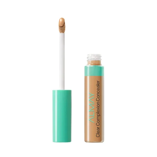 Almay Clear Complexion Corrector de Tratamiento Puntual para Acné y Imperfecciones Maquillaje con Ácido Salicílico - Ligero, Cobertura Completa, 400
