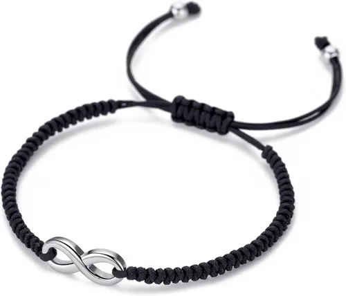 Miniatura 4 de Pulsera infinita a juego para parejas para mujer, joyería de amistad