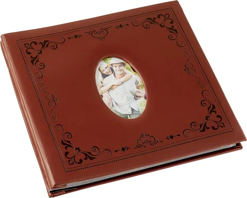 Recollections Álbum de fotos marrón de 12 x 12 pulgadas, álbum de fotos de 50 páginas para bodas, cumpleaños, aniversarios y familia, 1 paquete