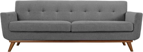 Miniatura 4 de Modway Engage - Sillón de madera Gris Expectativa