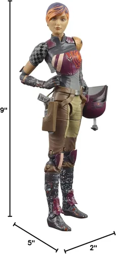 Miniatura 7 de STAR WARS The Black Series Sabine Wren - Figura de acción coleccionable de 6 pulgadas de escala Rebels, juguetes para niños a partir de 4 años
