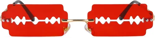 Miniatura 2 de Hycredi Gafas de sol de trébol irlandés del día de San Patricio, gafas de disfraz de duende de trébol de cuatro hojas verdes