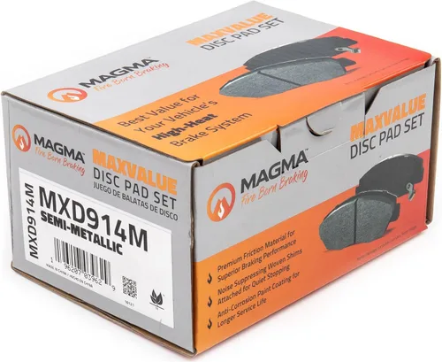 Miniatura 4 de MAGMA MaxValue MXD914M Pastillas de freno semimetálicas, delanteras