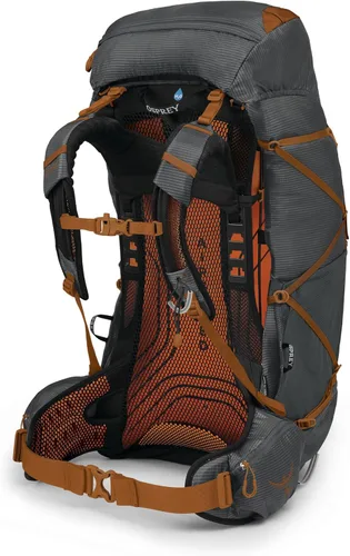 Miniatura 7 de Osprey Exos 58 Mochila de Senderismo Ultraligera para Hombres Gris carbón oscuro