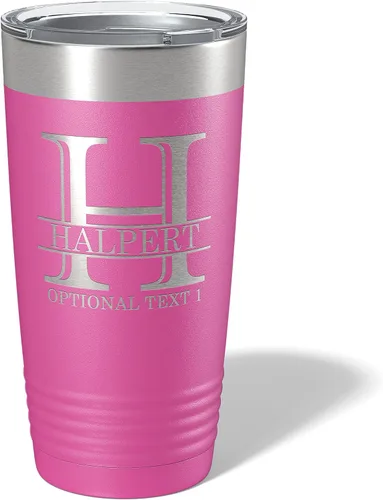 Miniatura 16 de Vaso personalizado de acero inoxidable aislado con tapa de 30 onzas (17 colores) con recubrimiento en polvo, grabado personalizado, idea de regalo