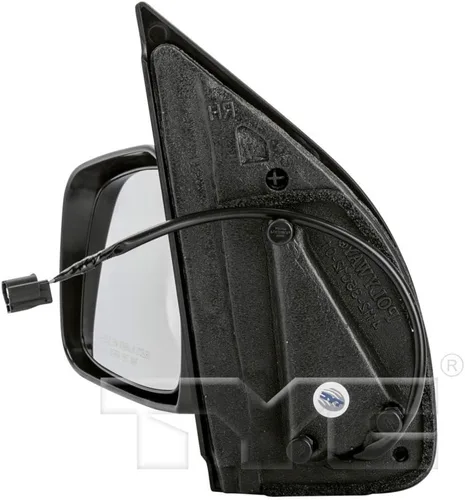 Miniatura 6 de Para Nissan Frontier 2005 06 07 08 09 2010 Espejo de puerta para conductor y pasajero, par de potencia No calefactable Texturizado Cabina Lado