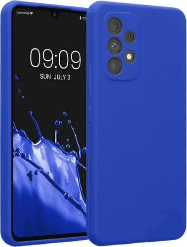Miniatura 122 de kwmobile Funda compatible con Samsung Galaxy A13 4G - Funda delgada de silicona TPU - Acabado suave al tacto - Amarillo radiante