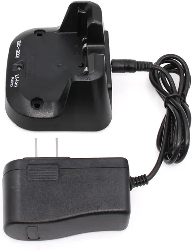 Miniatura 7 de BC-202 Cargador rápido compatible con ICOM ID-31 ID-31A ID-31E ID-51 ID-51A ID-51E ID-52 ID-52A ID-52E IC-705 IP-100H IP-503H IP-501H Radio BP-271