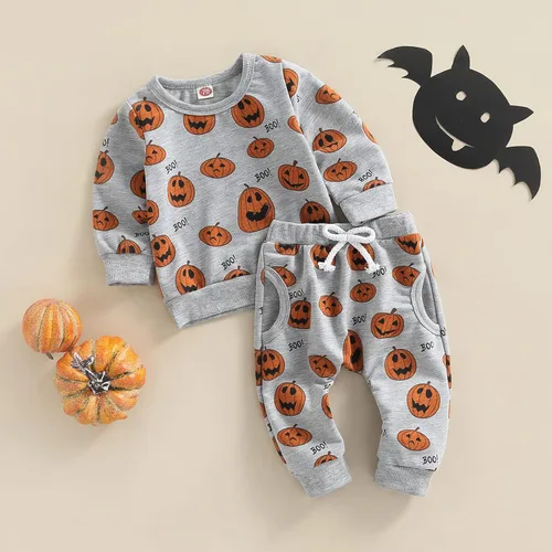 Miniatura 2 de Conjunto de 2 piezas de ropa de otoño e invierno