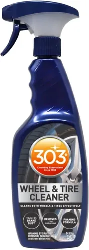 Miniatura 15 de 303 Products Limpiador de ruedas y neumáticos, limpia tanto ruedas como neumáticos de manera eficaz, resistente al polvo de los frenos, elimina