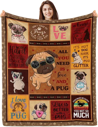 Miniatura 9 de Butonus Dachshund Weiner Dog Regalos para mujeres, hombres, adultos y niños, manta de regalo para amantes del perro salchicha de 60 x 50 pulgadas