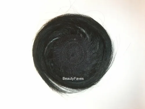 Miniatura 2 de Outre 100 % cabello humano con cierre DUBY prémium (1B negro apagado)