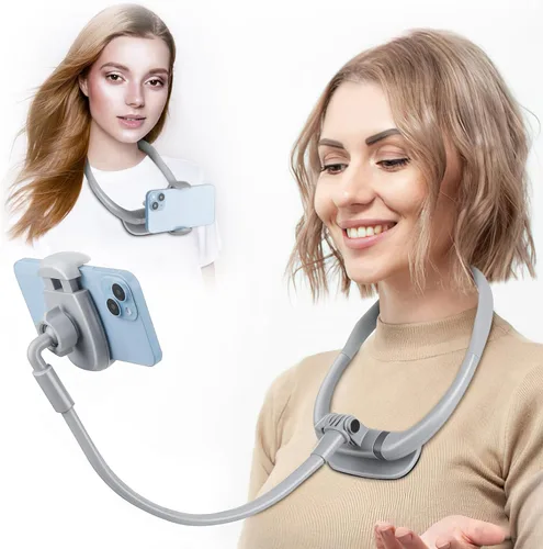 Miniatura 8 de Soporte para teléfono celular, soporte para teléfono celular de cuello, soporte de teléfono flexible de cuello de cisne sin manos para cama, soporte