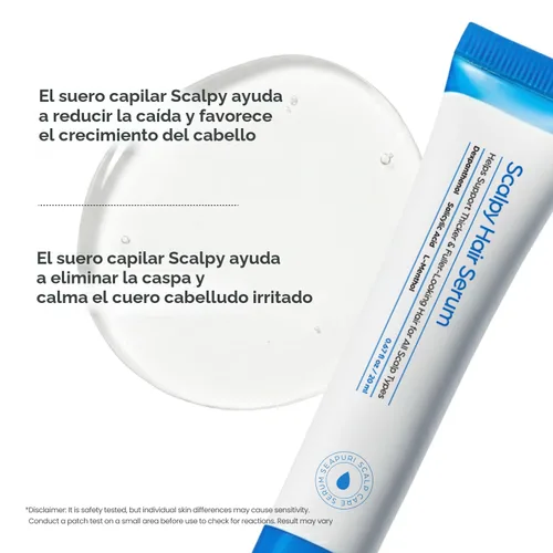 Miniatura 5 de Suero para el Crecimiento del Cabello Seapuri Scalpy para Hombres y Mujeres para Pérdida de Cabello y Adelgazamiento Tratamiento del Cuero