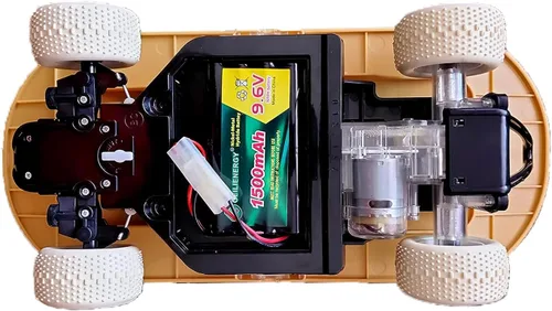 Miniatura 3 de Paquete de batería recargable NI-MH de 9.6V 1500mAh para barcos de coches RC Robots y cable de cargador