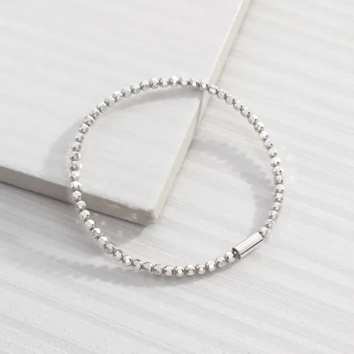 Miniatura 7 de Silpada Pulsera elástica de plata esterlina 'Charlotte', 6.75