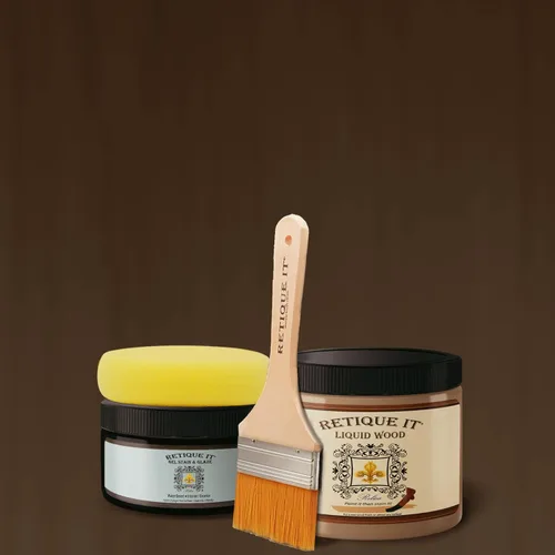 Miniatura 38 de Retique It Kit multiusos con acabado de madera - GO Beyond de madera falsa con imprimación a base de madera líquida pintable y tinte de gel - 60