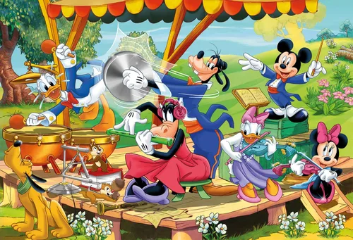 Miniatura 2 de Clementoni 24218 - Rompecabezas de 24 piezas, diseño de MickeyandFriends, multicolor