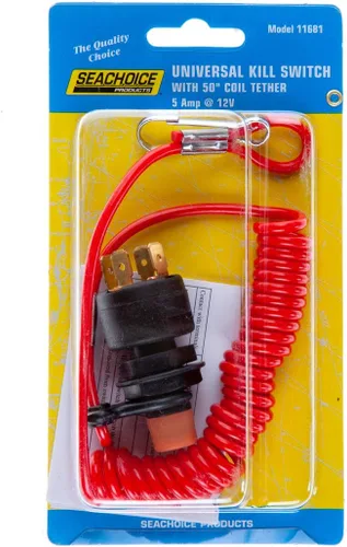 Miniatura 6 de Seachoice Kit de interruptor universal para barco, rojo