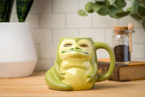 Miniatura 7 de Silver Buffalo - Taza de cerámica esculpida 3D de Star Wars The Mandalorian Child Seated, 591 ml (20 oz)