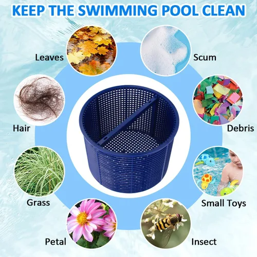 Miniatura 6 de B-152 Cesta De Repuesto Para Hayward Piscina Skimmer Basket SPX1082CA 1082CA 7" B152 - Azul